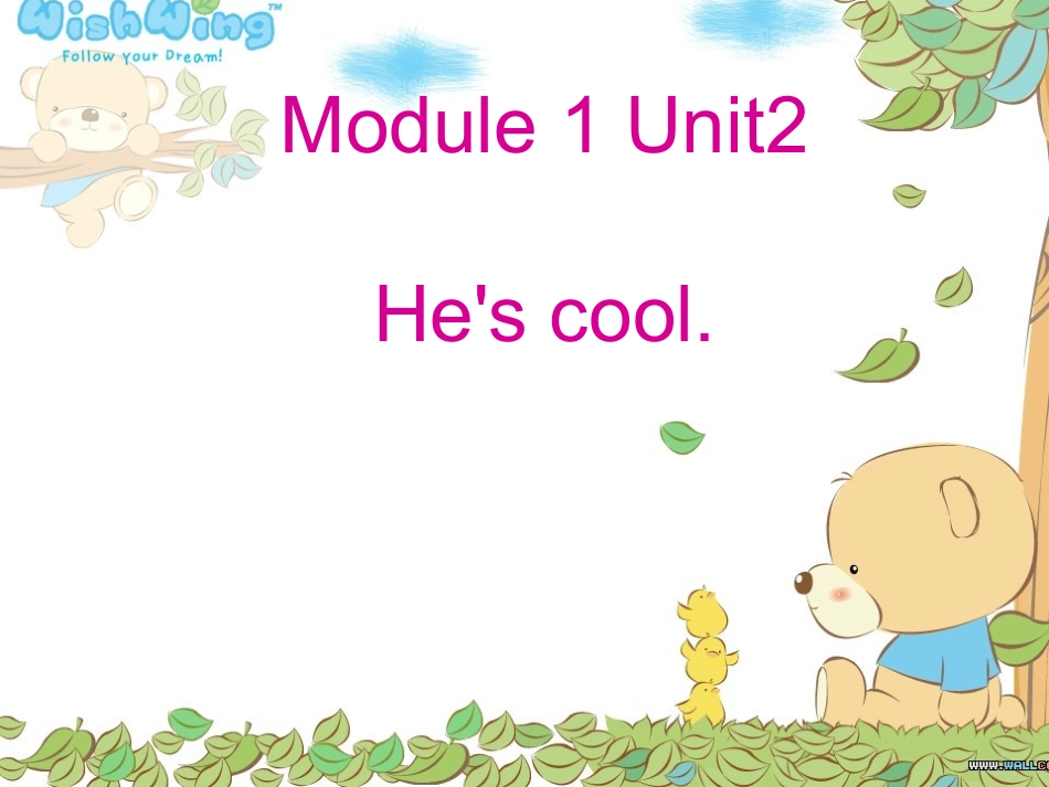 四下M1U2--He's-cool_第1页