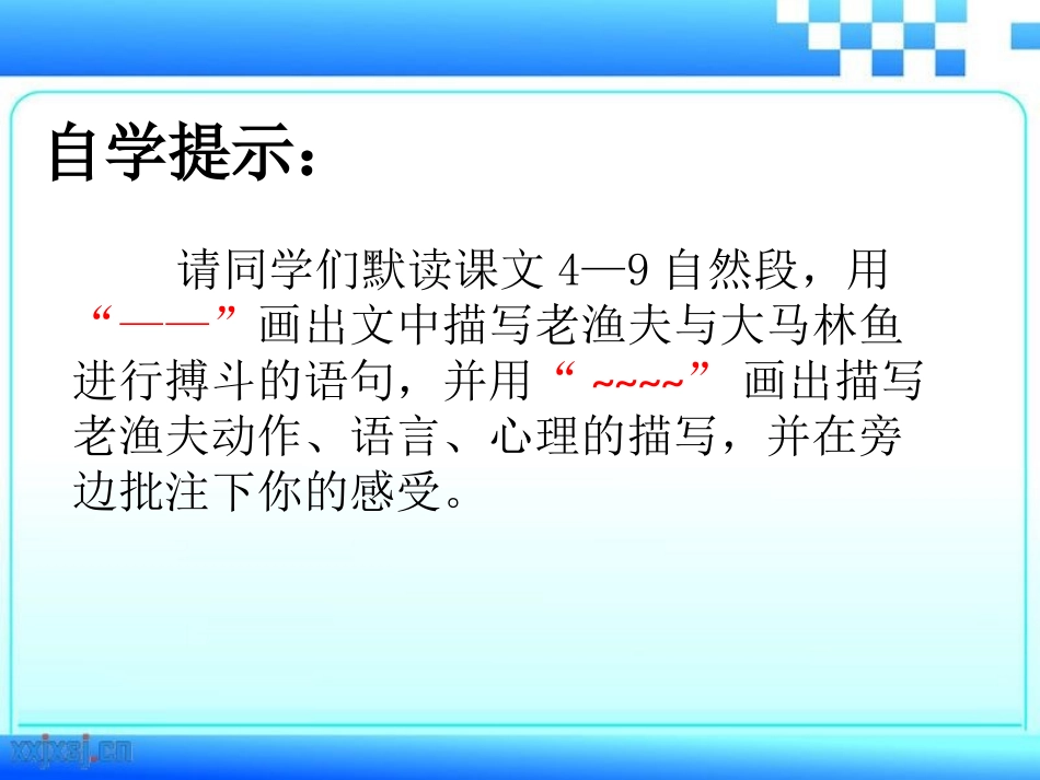 《老人与海》课件_第3页