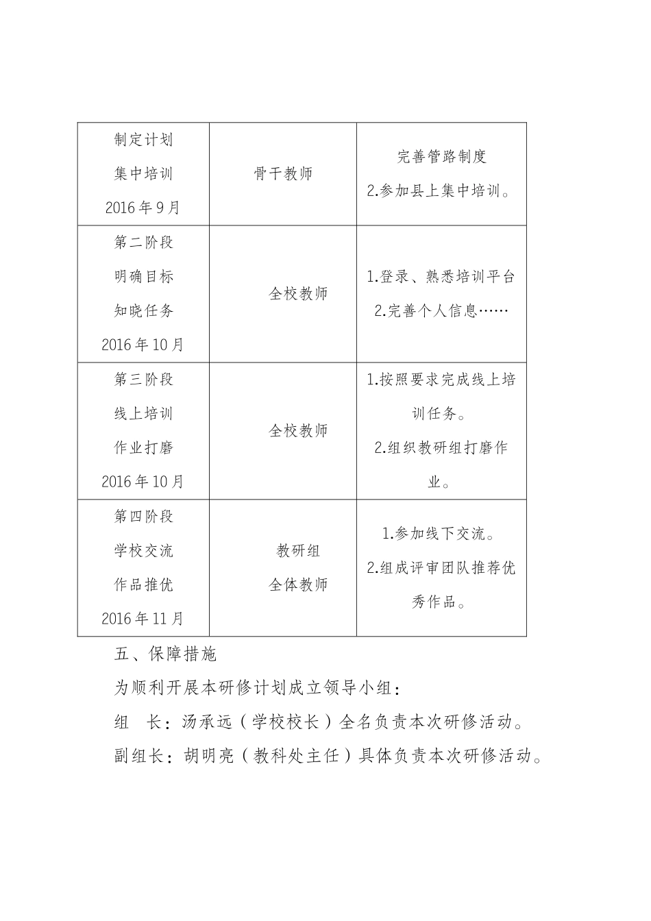 垫江县沙河小学校信息技术应用能力提升培训计划_第2页