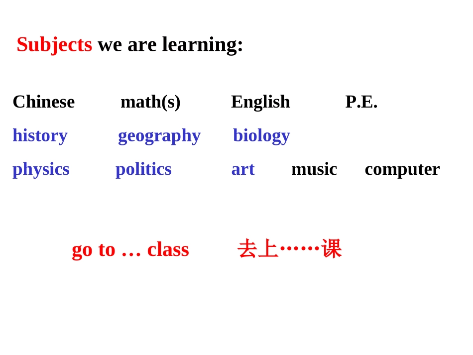 冀教版英语八年级上册Lesson10课件_第2页