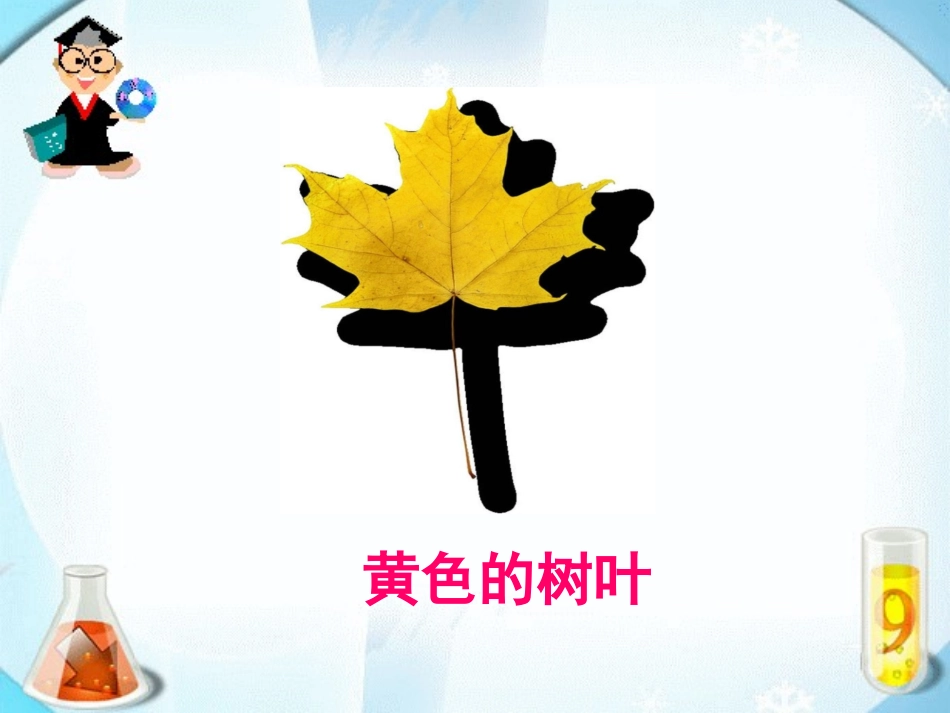 《蓝色的树叶》课件1_第1页