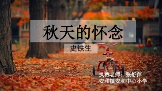 《秋天的怀念》课件