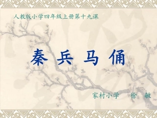 《秦兵马俑》(6)