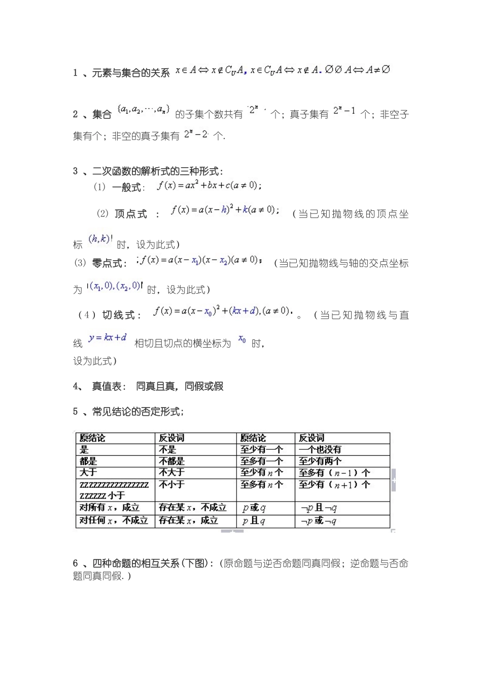 高中数学公式_第1页