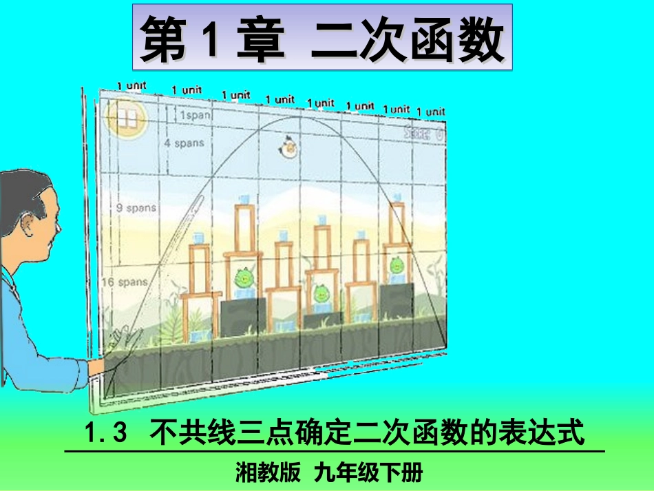 _不共线三点确定二次函数的表达式_第1页