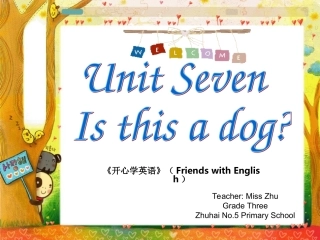 开心学英语Book1LessonSeven