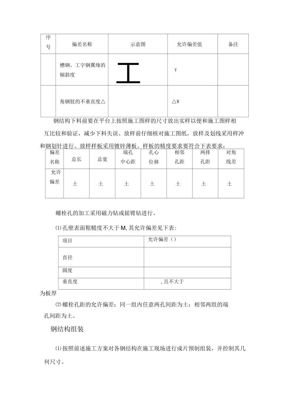 钢结构工程施工组织设计及质量保证措施_第3页