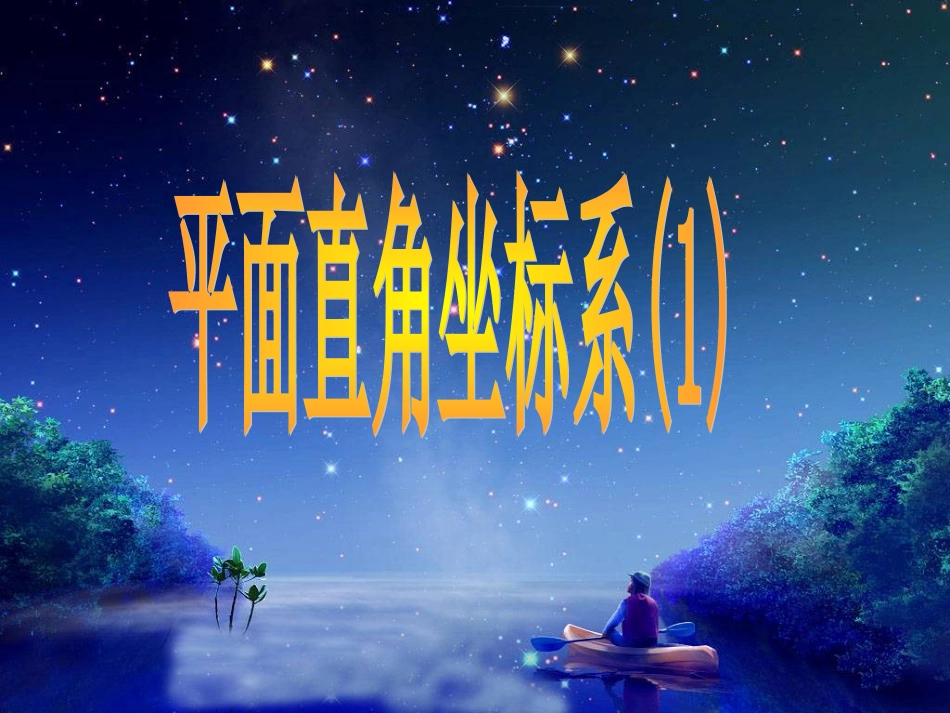 平面直角坐标系（）_第1页