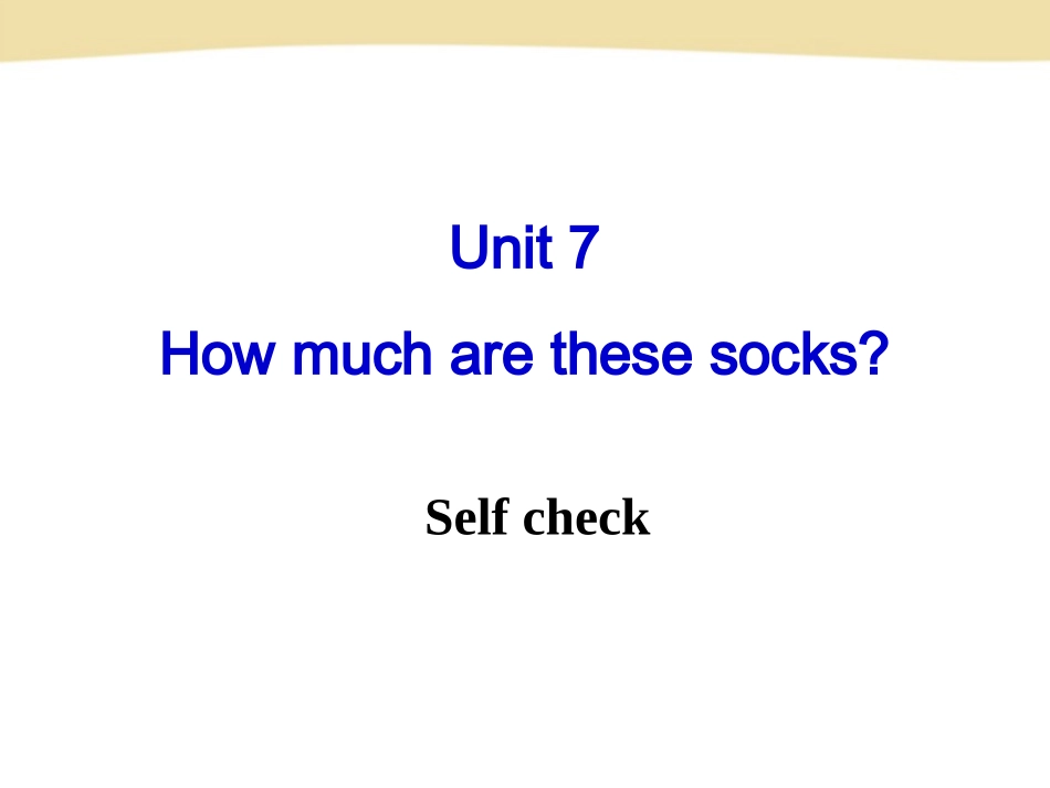 七年级英语上册Unit7Selfcheck_第2页