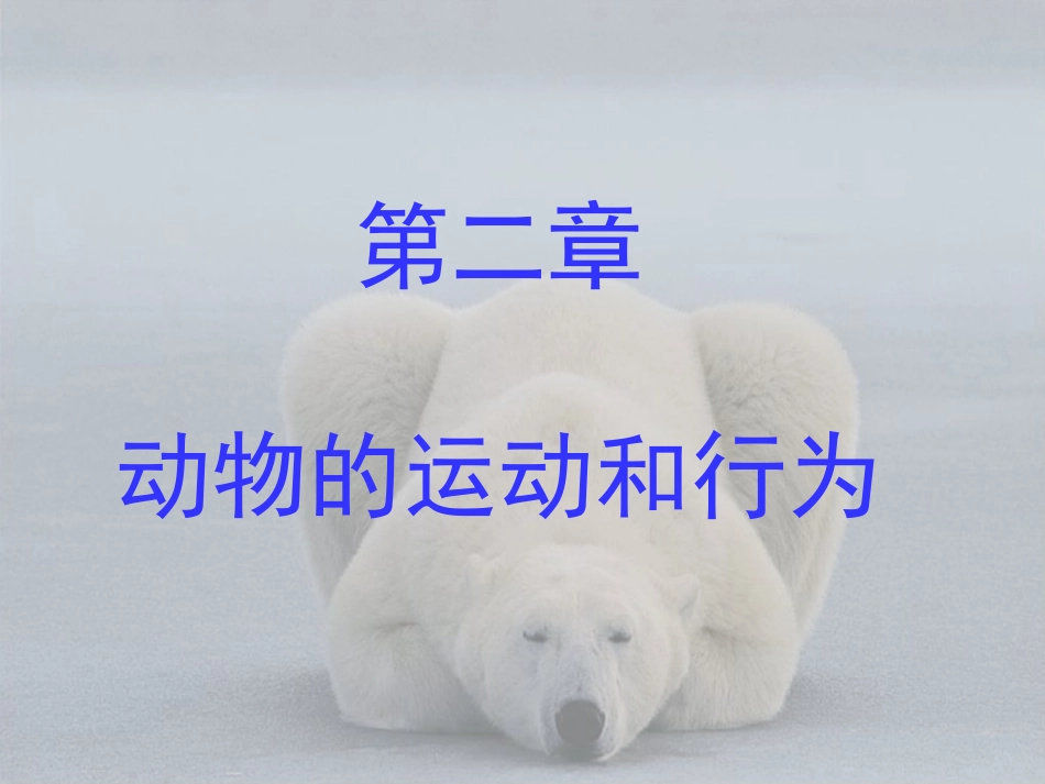先天性行为和学习行为课件_第1页