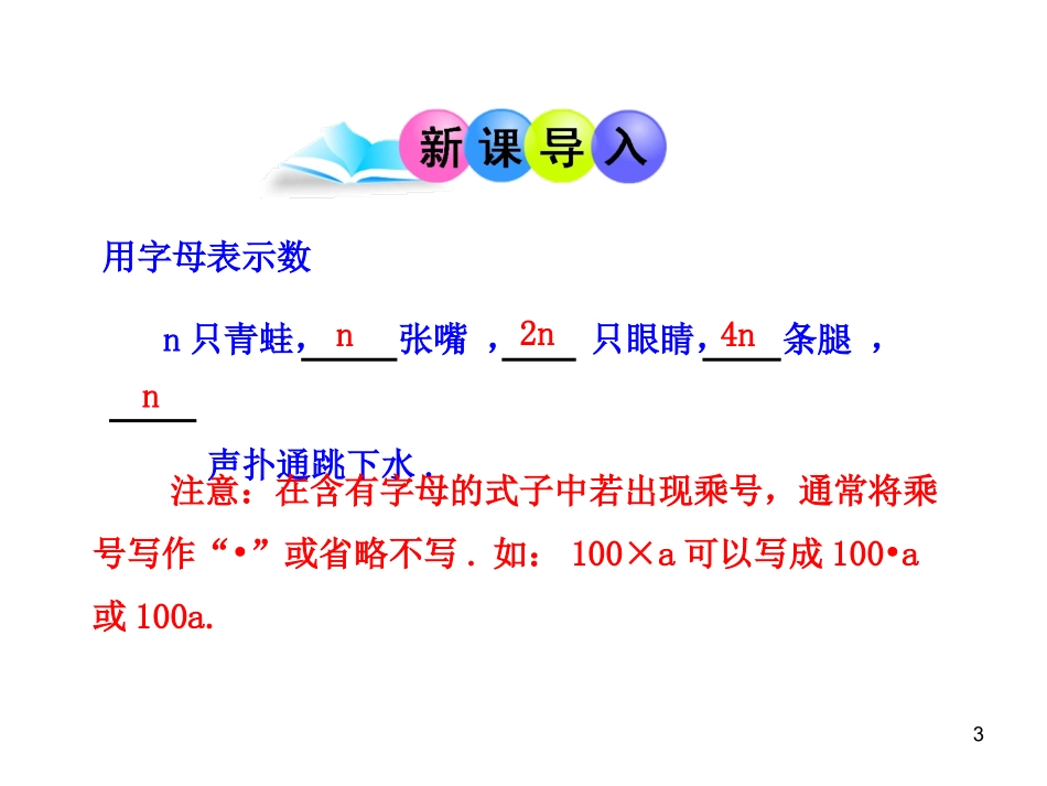 初中数学教学课件：21整式第1课时（16张）_第3页