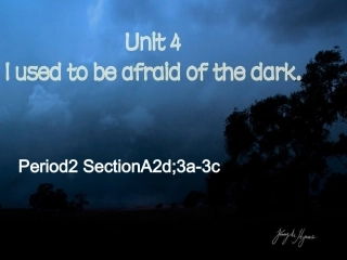 九年级Unit4sectionA