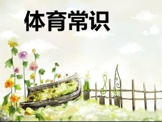 小学体育室内课：体育常识