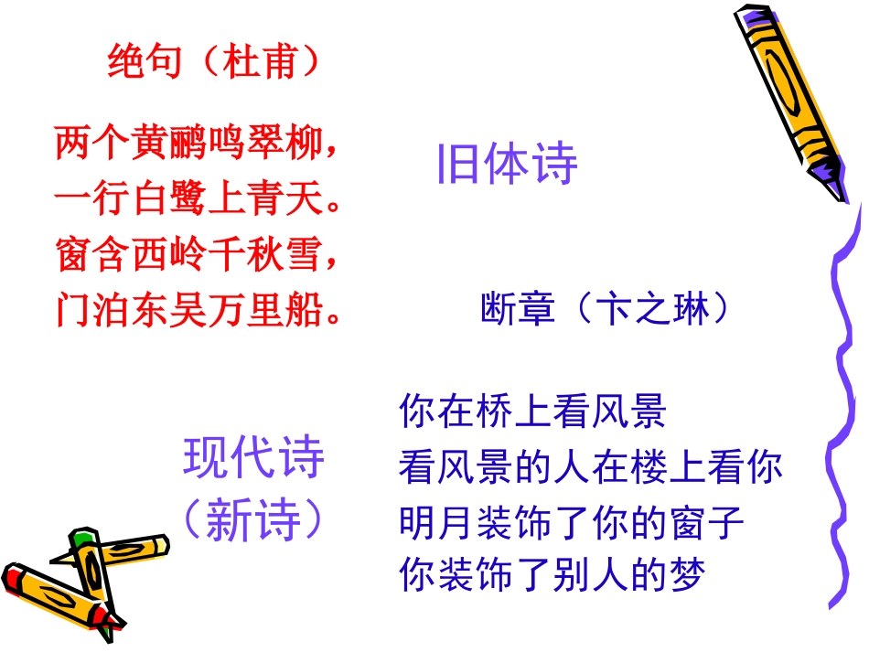 现代诗写作讲座_第3页