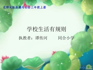 三年级品德与社会课件