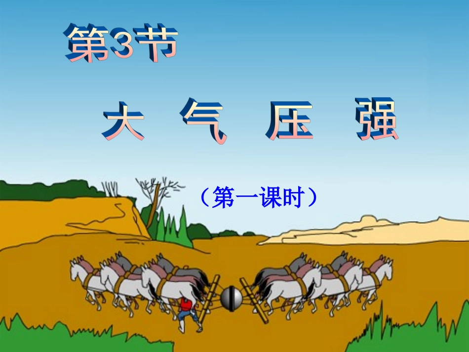 大气压强第一课时_第1页