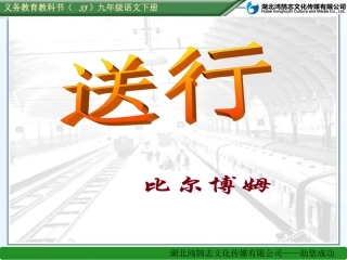 （课件）9送行