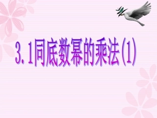 同底数幂的乘法 (2)