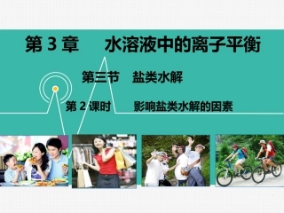 盐类水解影响因素