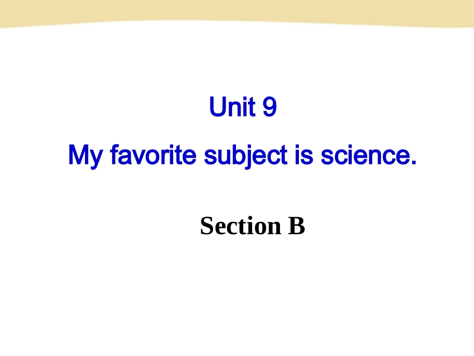 七年级英语上册Unit9SectionB_第2页