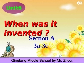 2014九年级英语(全一册)Unit6SectionA3a-3c