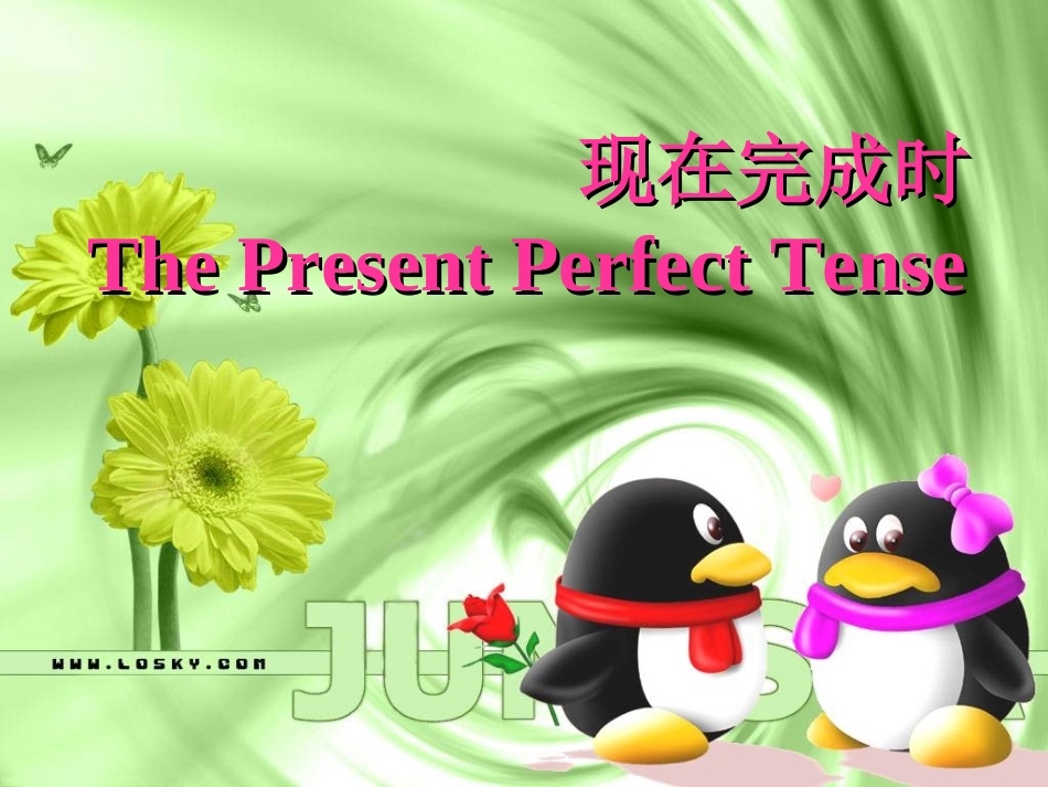 现在完成时中考英语复习课件_第1页