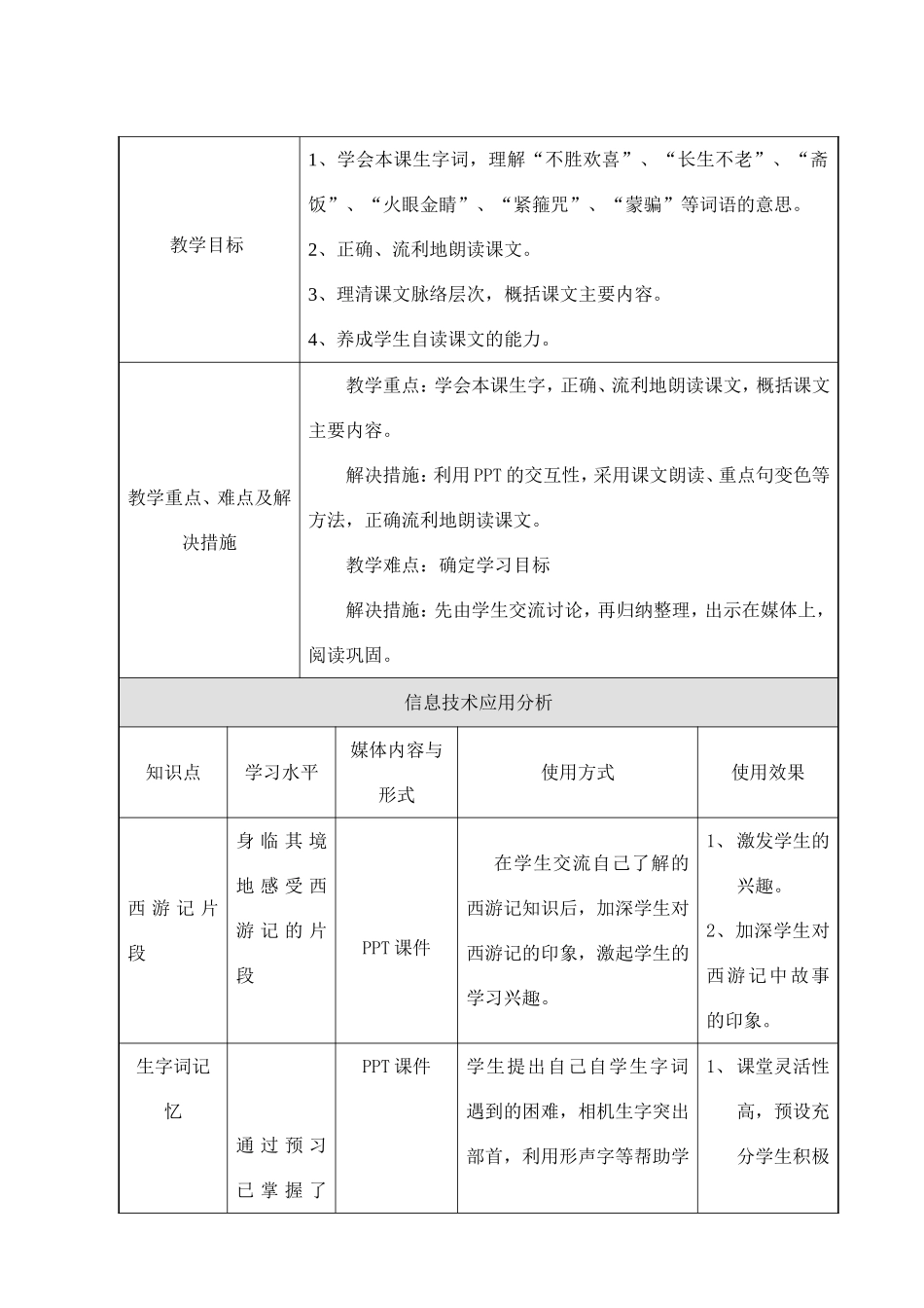 信息技术教案三打白骨精_第2页