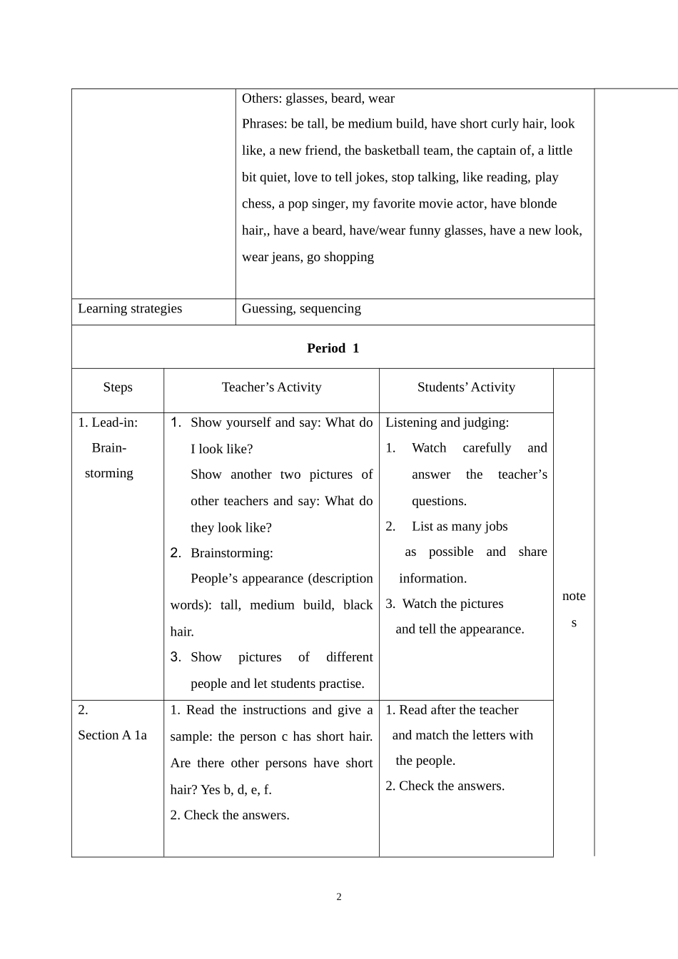Unit9教案（共4课时）_第2页