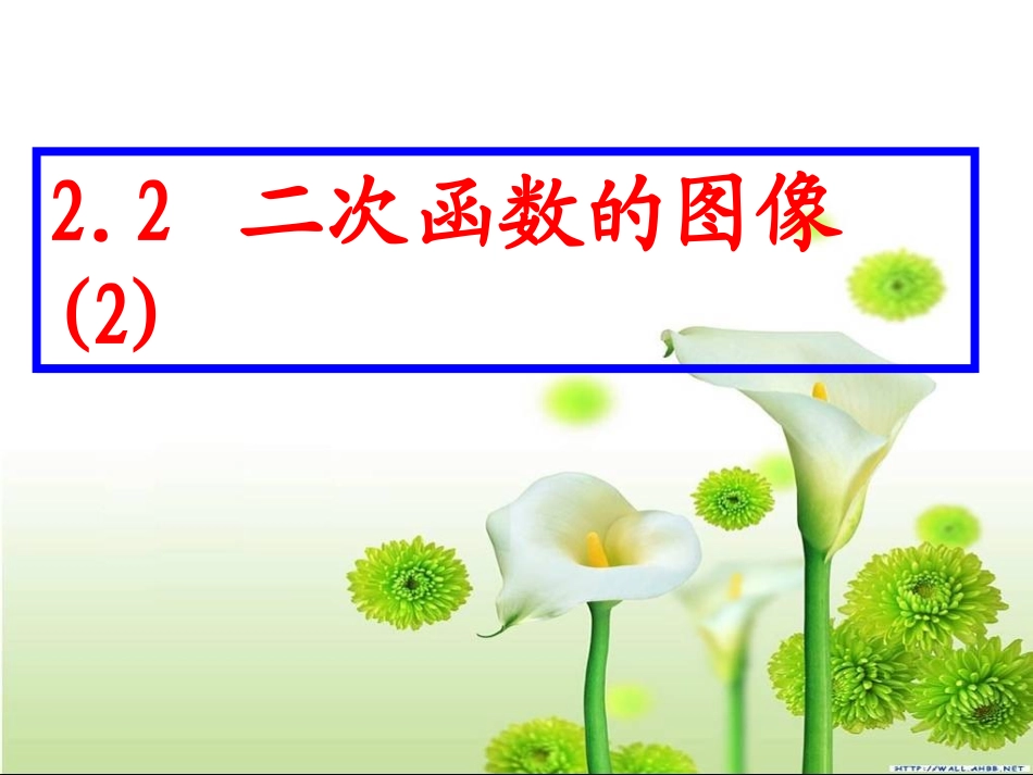 二次函数的图象()_第1页