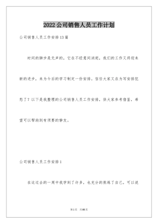 2024公司销售人员工作计划_3