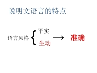 说明文阅读复习(说明语言)