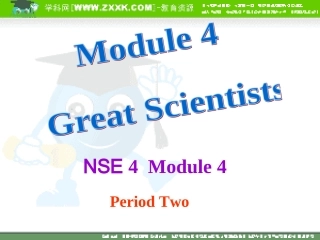 外研版必修四++Module++4+Reading+