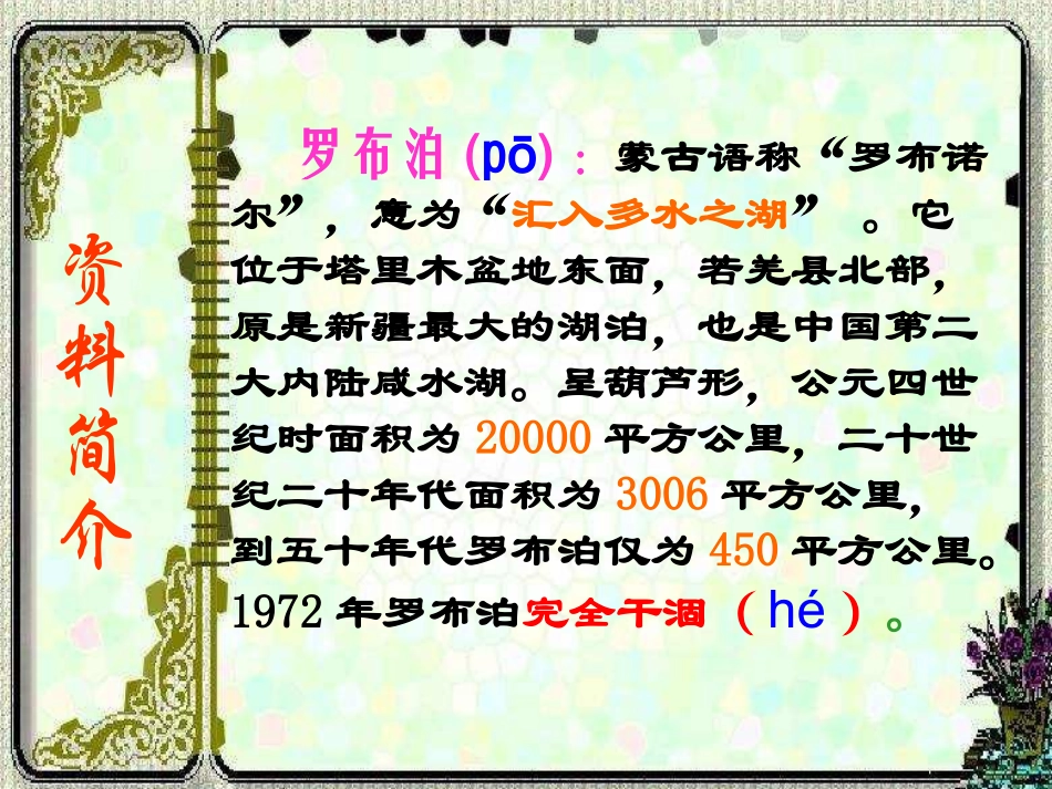 《罗布泊，消失的仙湖》_第2页