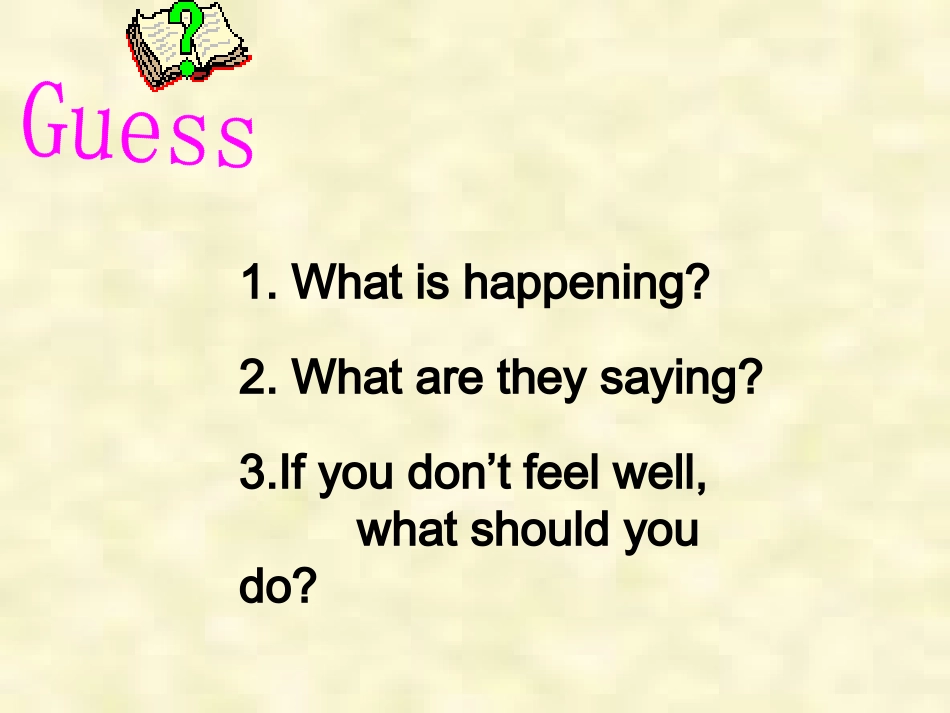 冀教版英语九年级上lesson25教学课件_第2页
