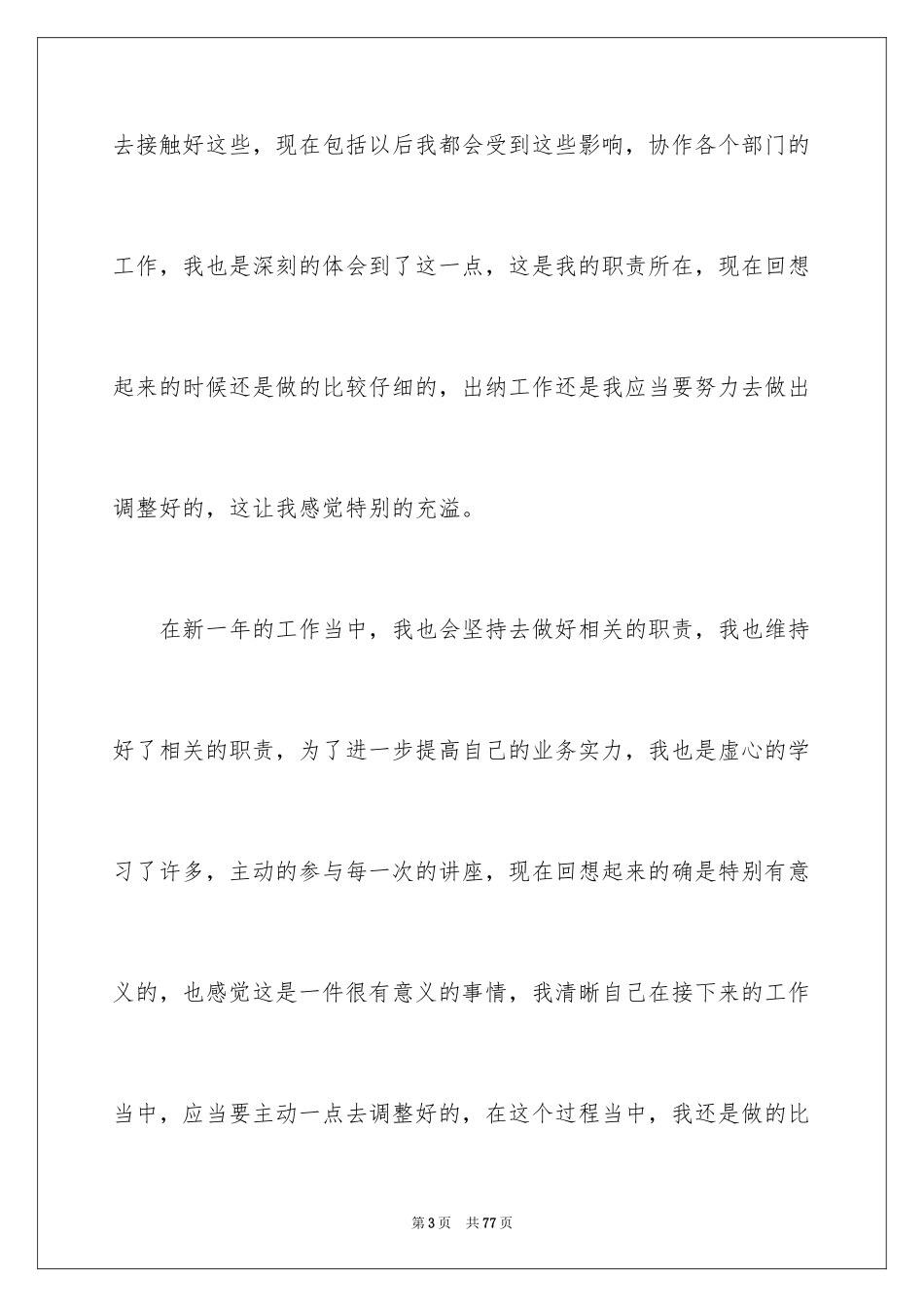 2024出纳工作总结_5_第3页