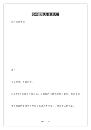 2024大队委竞选稿_4