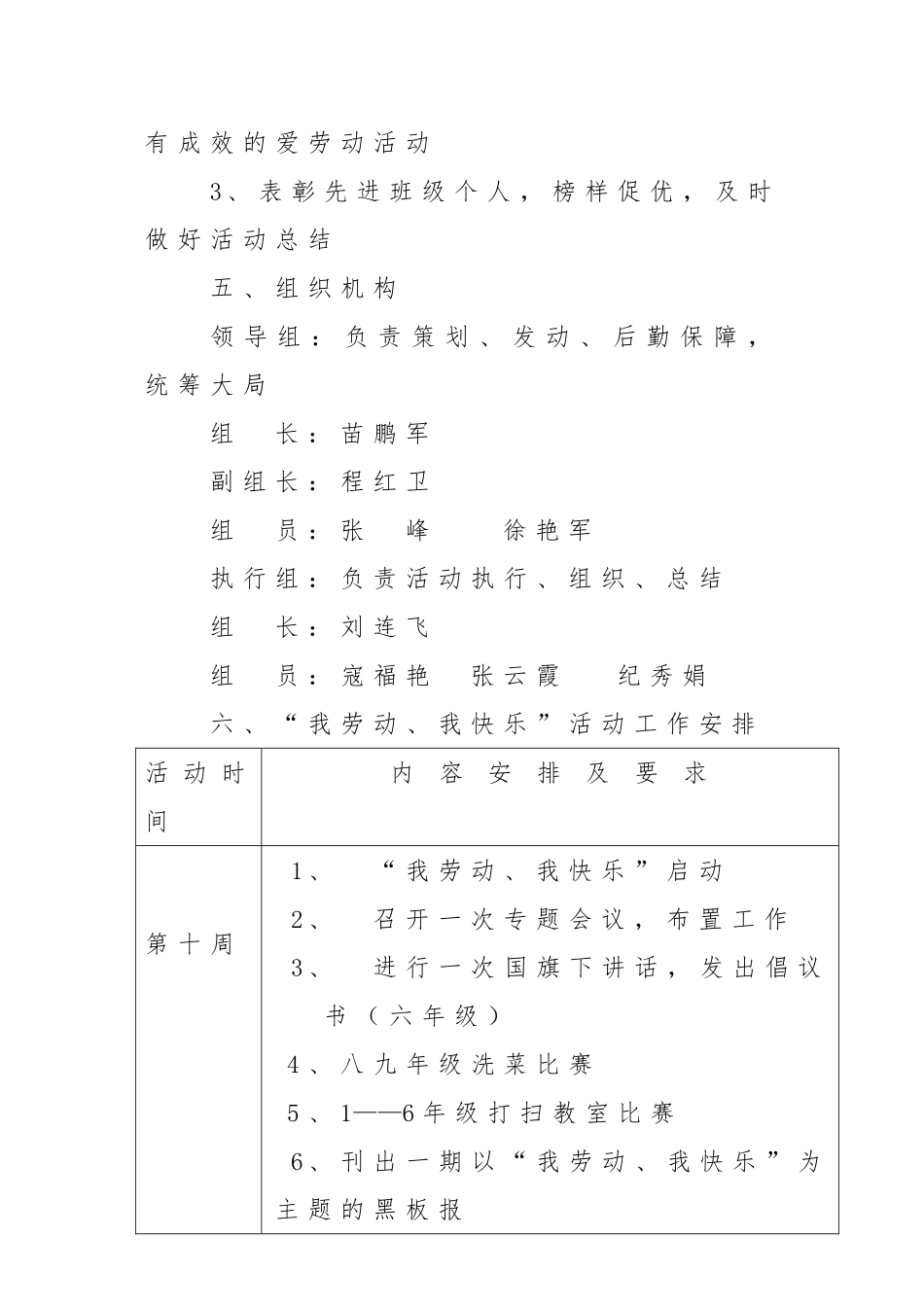 “我劳动、我快乐”活动方案_第2页