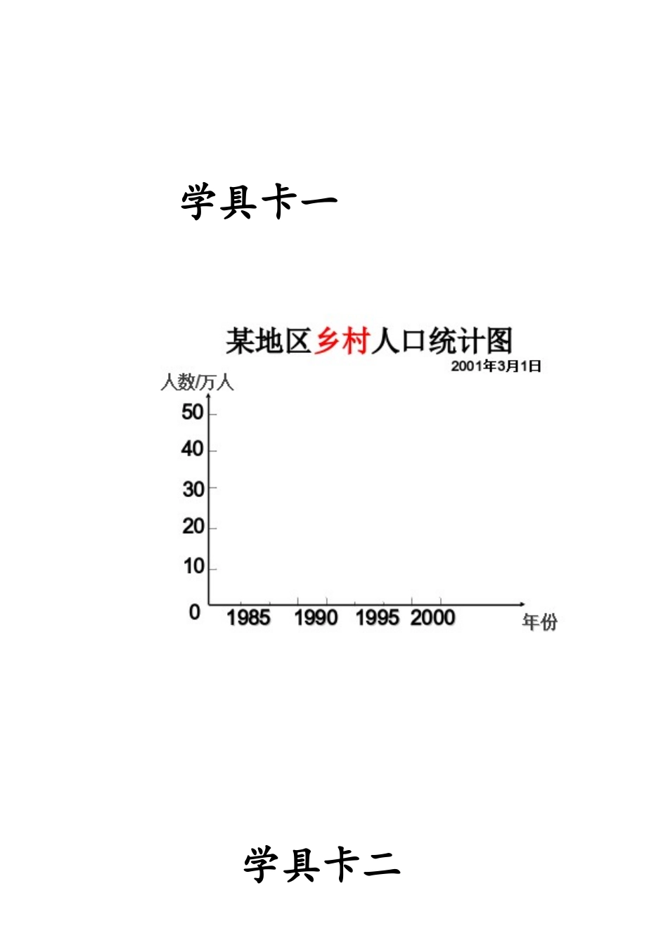 复式条形统计图学具卡12_第2页