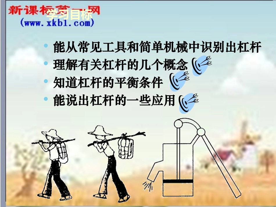 物理九年级人教新课标杠杆课件_第2页