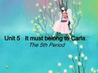 九年级英语Unit5Period5课件