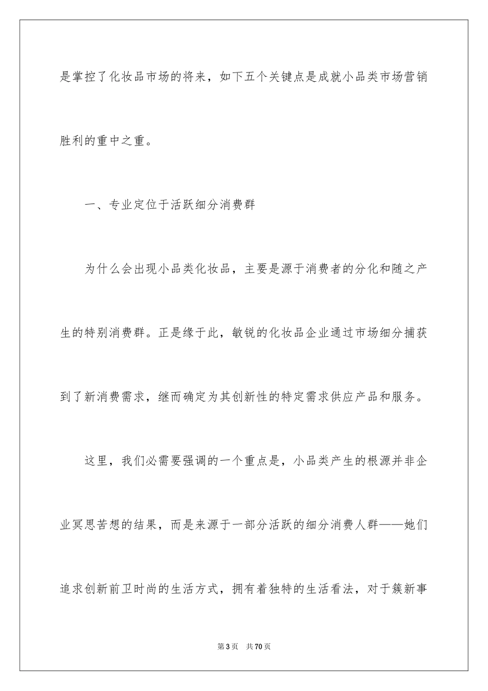 2024化妆品市场营销策划书_第3页