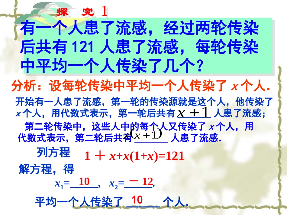 实际问题与一元二次方程第课时_第2页