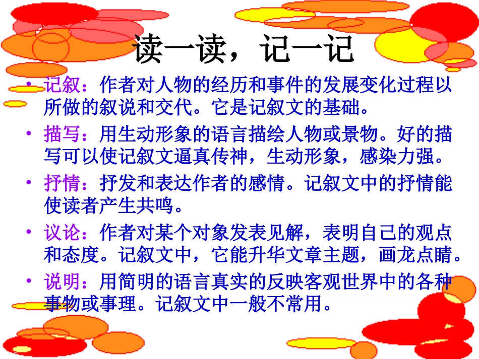 记叙文中表达方式的综合运用_第2页