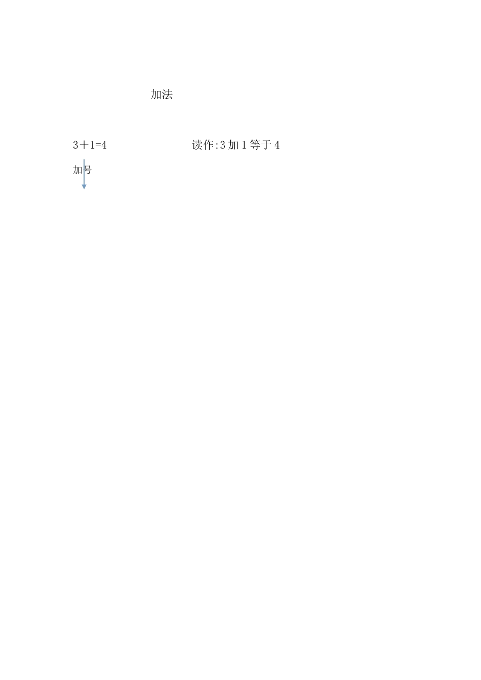 一年级数学加法教学设计_第2页