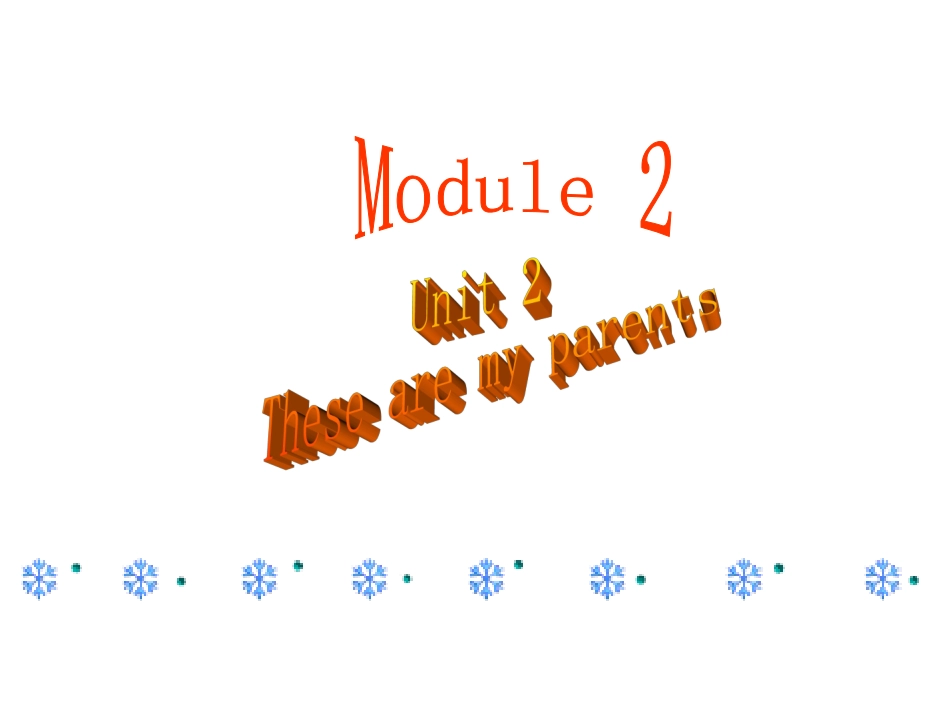 外研版七年级上册module2unit2课件_第2页