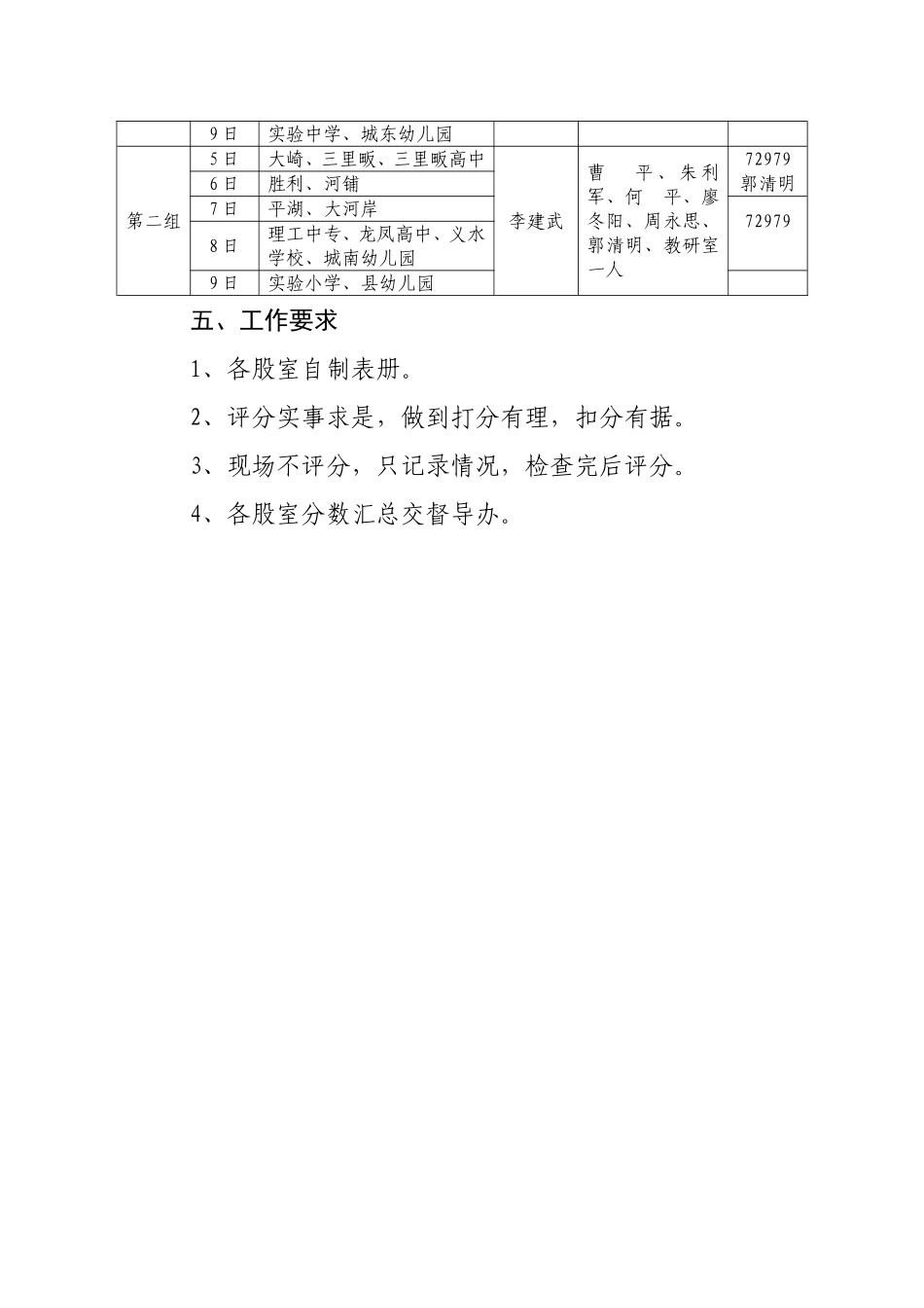 2014年年终综合检查安排_第2页