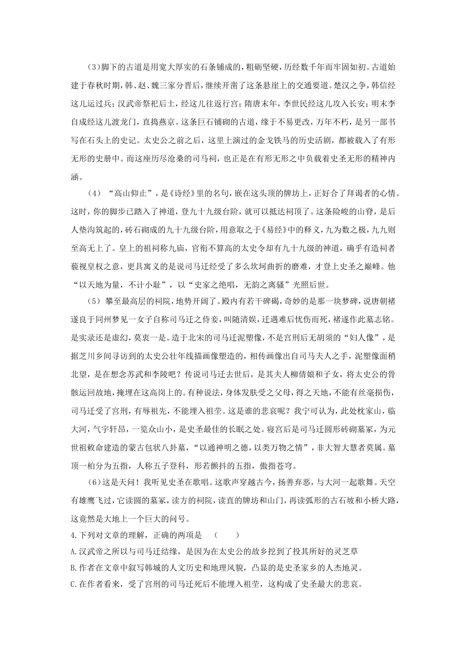 《作为偶像》同步练习1_第2页