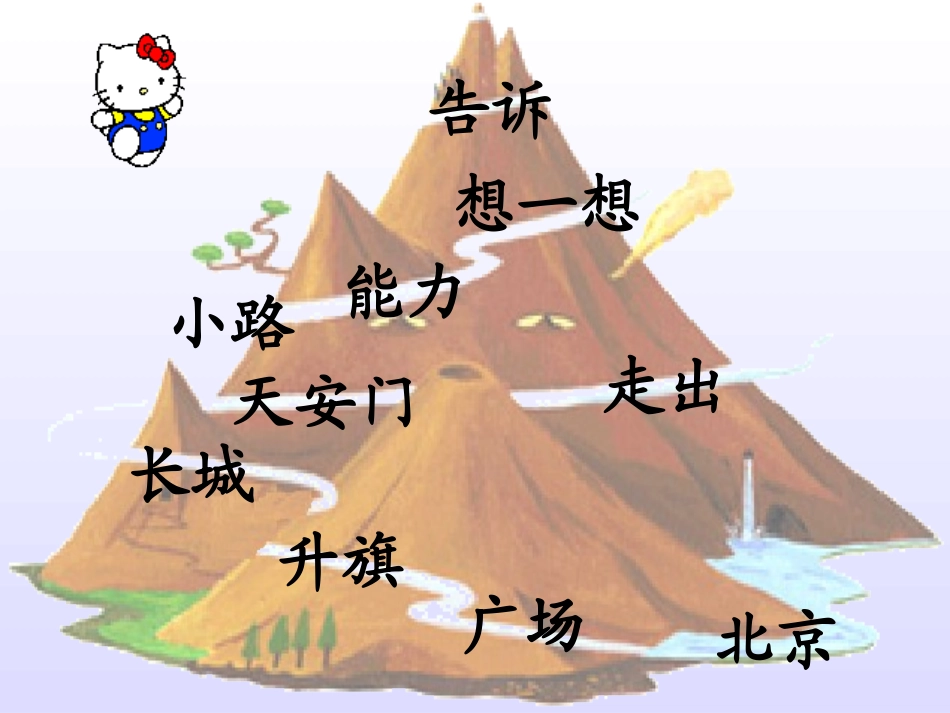 人教版小学语文一年级上册《我多想去看看》PPT课件 (2)_第2页