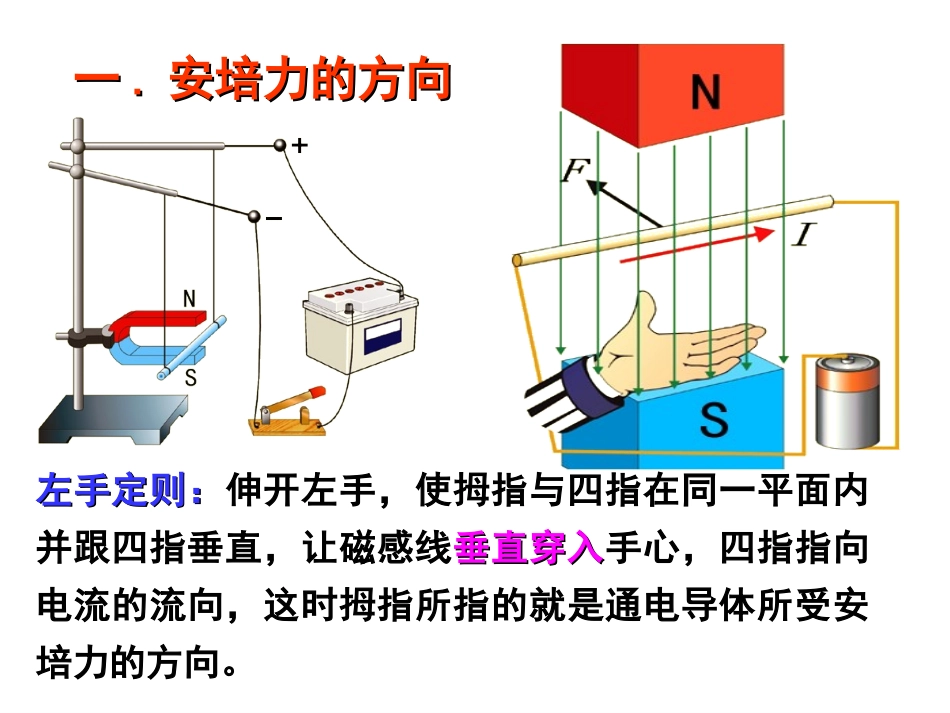 磁场对通电导线的作用力_第3页