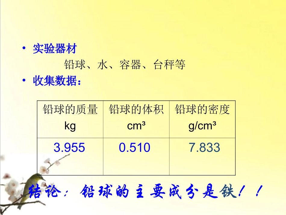 铅球是铅做的吗？_第3页